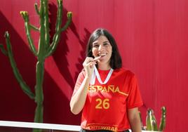 Carmen Toscano, durante la visita a las instalaciones de CANARIAS7.