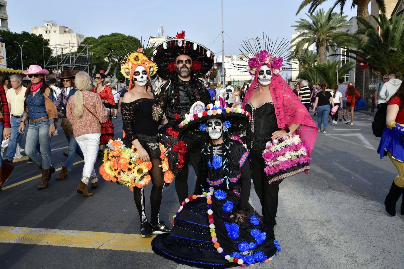 El Puerto se llena de mascaritas el martes de carnaval