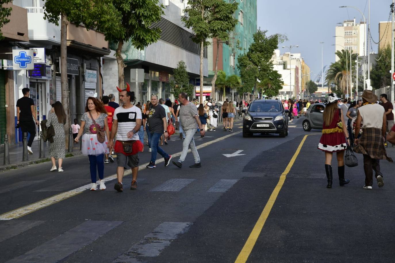 El Puerto se llena de mascaritas el martes de carnaval