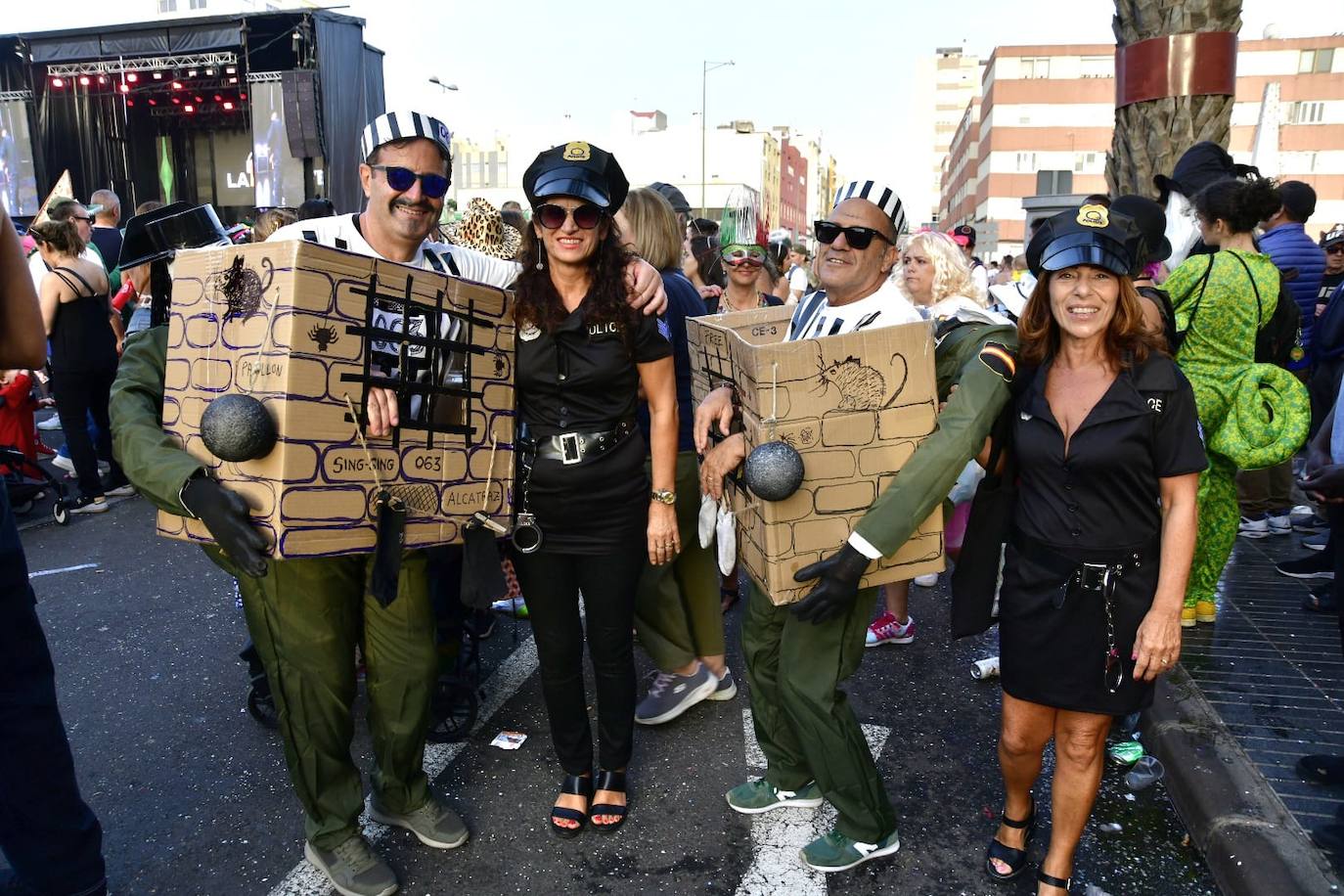 El Puerto se llena de mascaritas el martes de carnaval