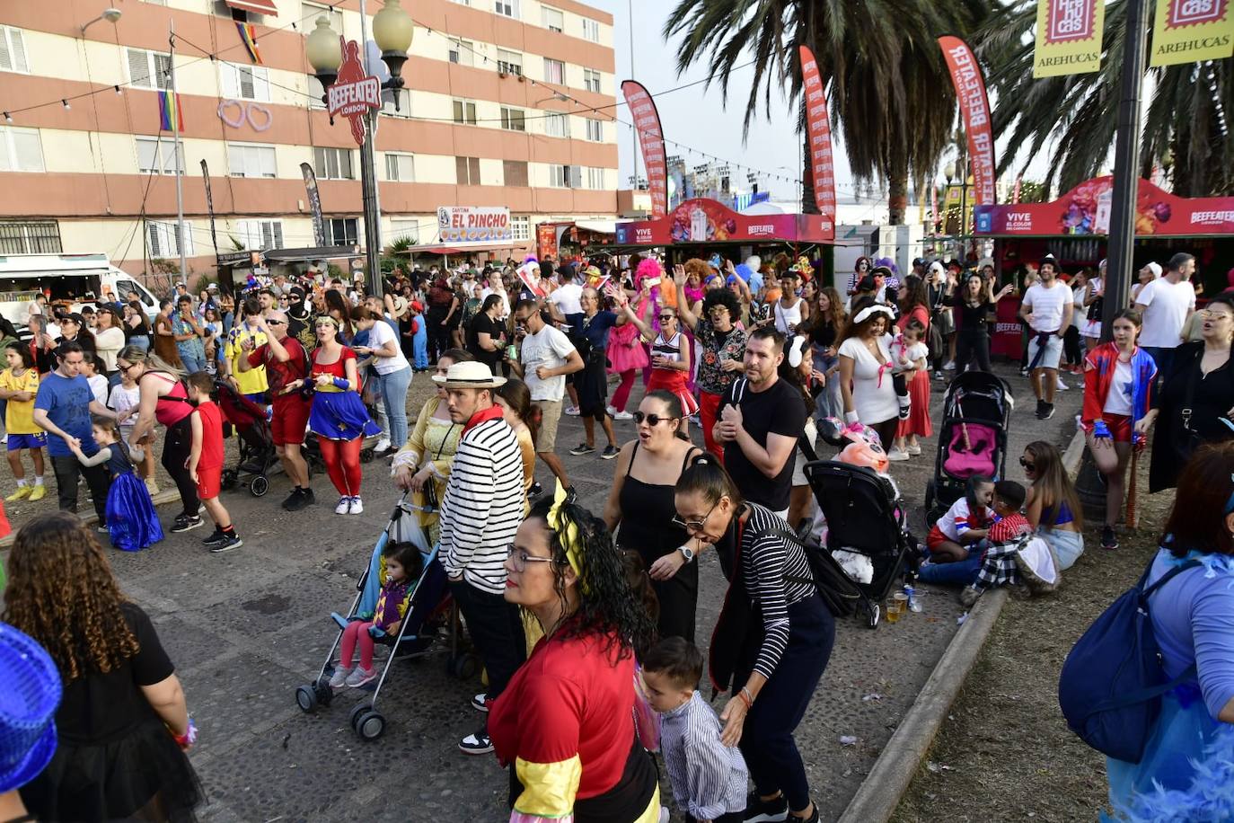 El Puerto se llena de mascaritas el martes de carnaval