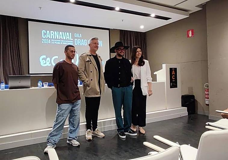 Presentación de la gala Drag queen del carnaval de Las Palmas de Gran Canaria.