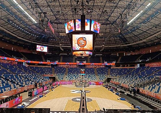 El Granca se ejercitó en la mañana de este jueves en el Carpena.