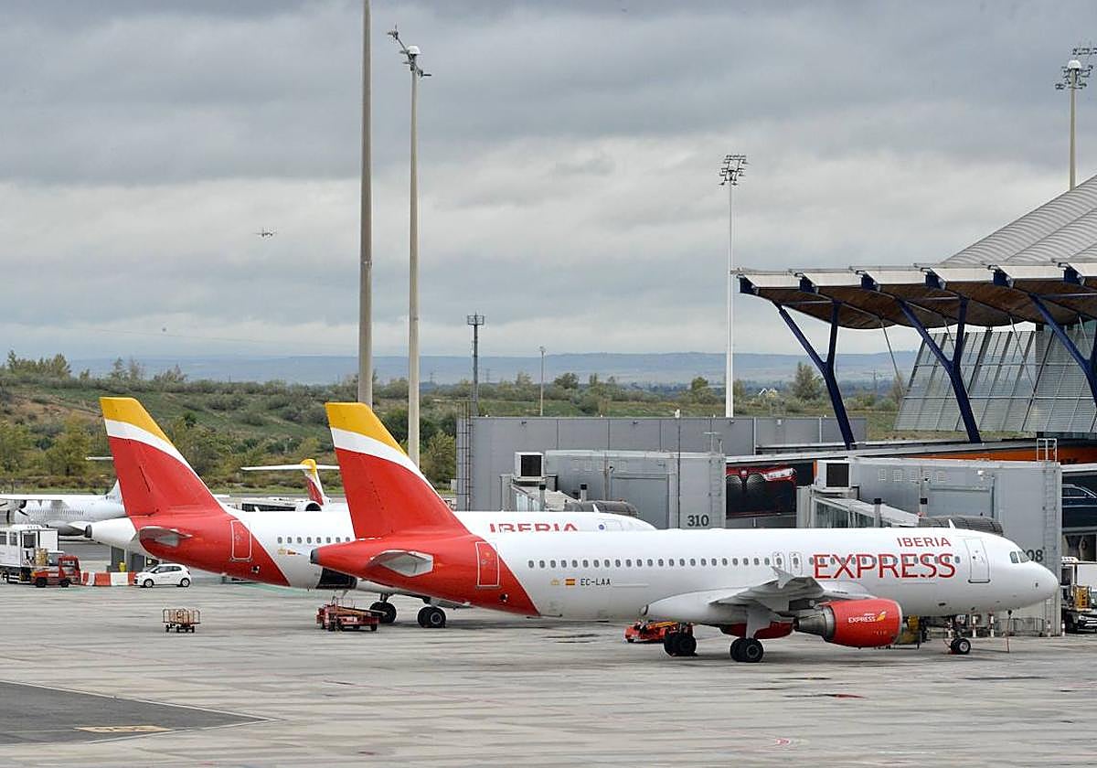 Aviones de Iberia Express.
