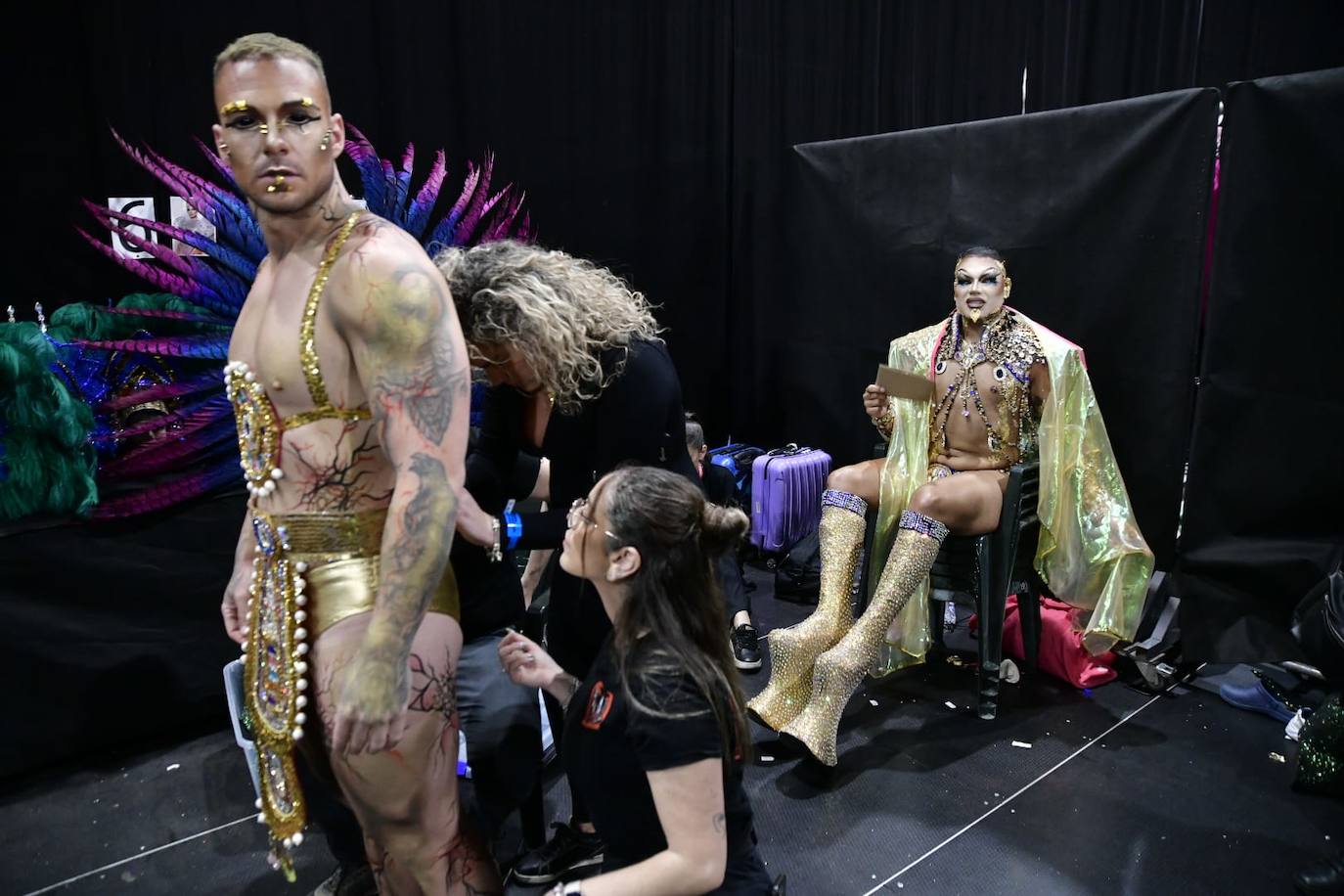 Los drag se suben a sus plataformas en &#039;Los Carnavales del Mundo&#039;