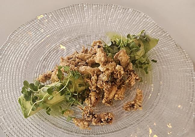 Canelón de aguacate.