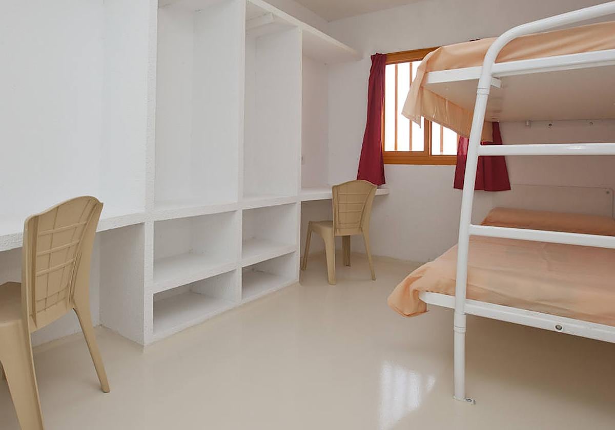 Imagen de archivo de una de las celdas de la prisión Las Palmas II.