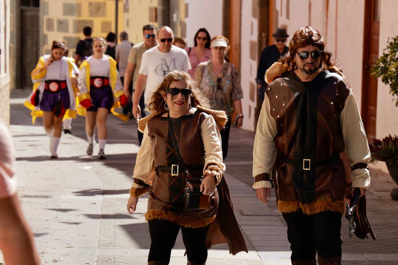 Aguimes vibra con su carnaval de día