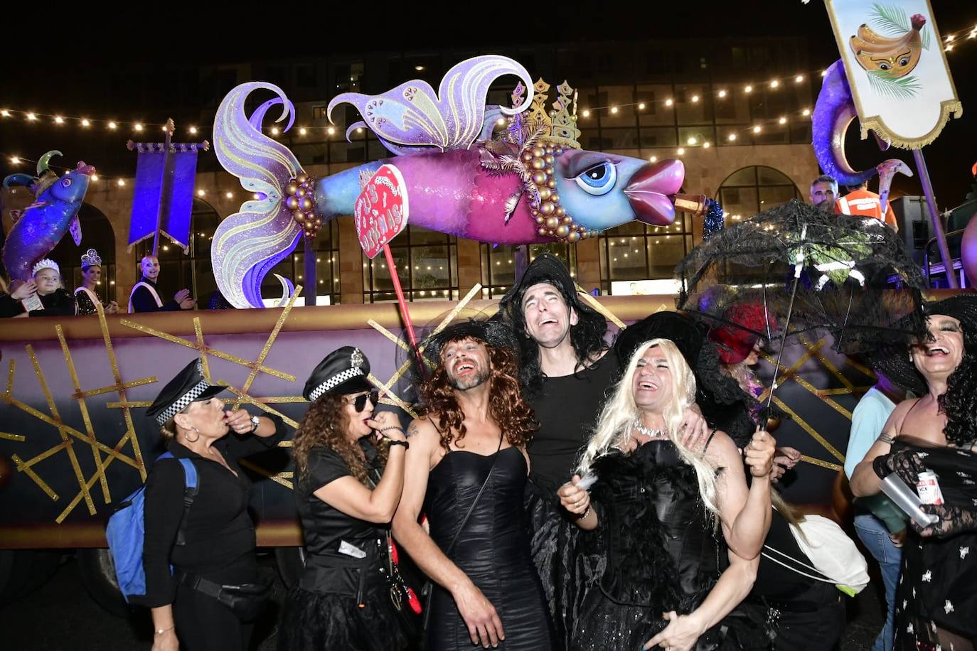 El entierro de la sardina cierra el carnaval de Las Palmas de Gran Canaria