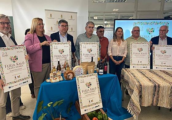 Imagen de la presentación de la Feria Km 0 en San Bartolomé de Tirajana.