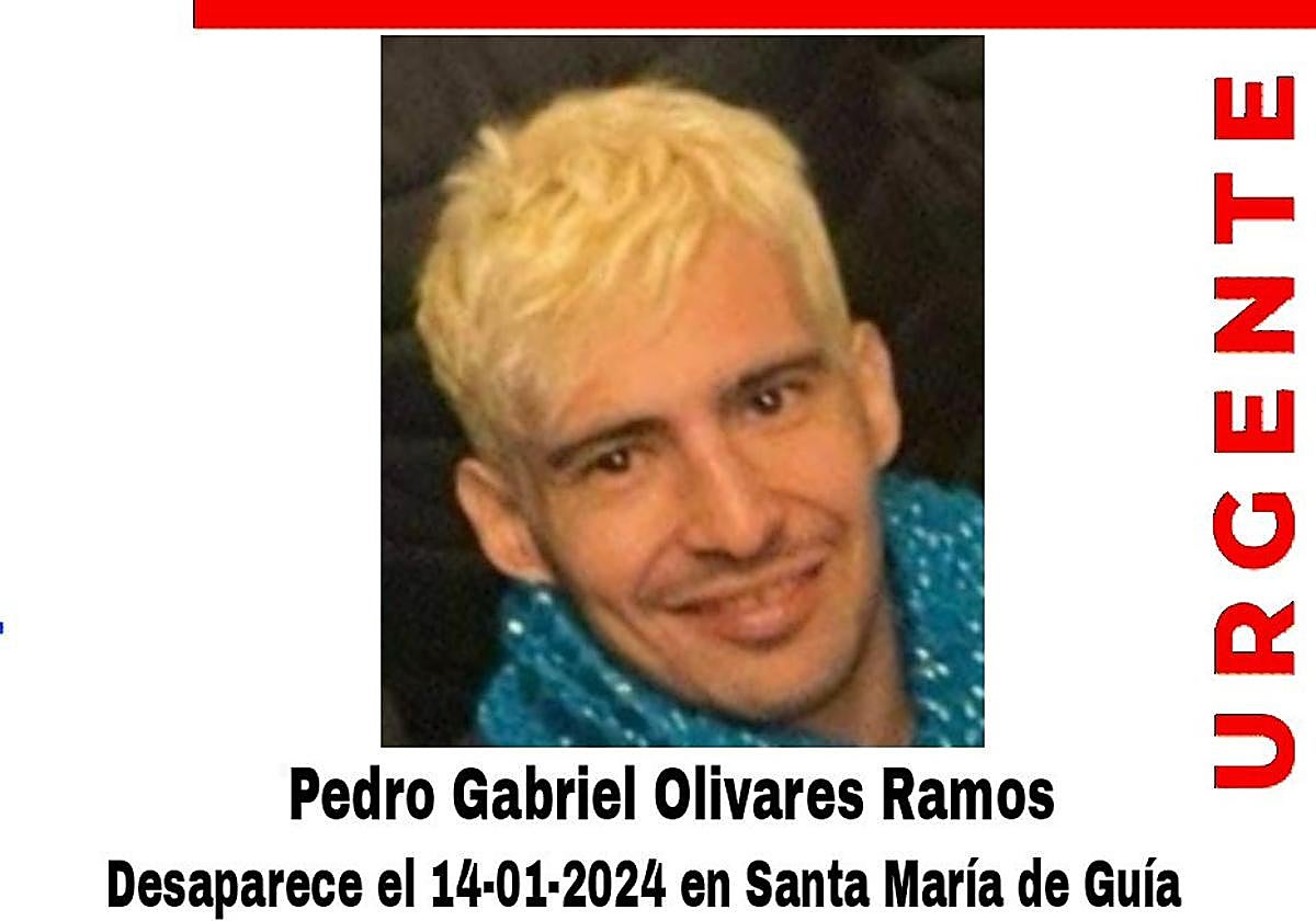 Buscan a Pedro Gabriel, desaparecido en Guía