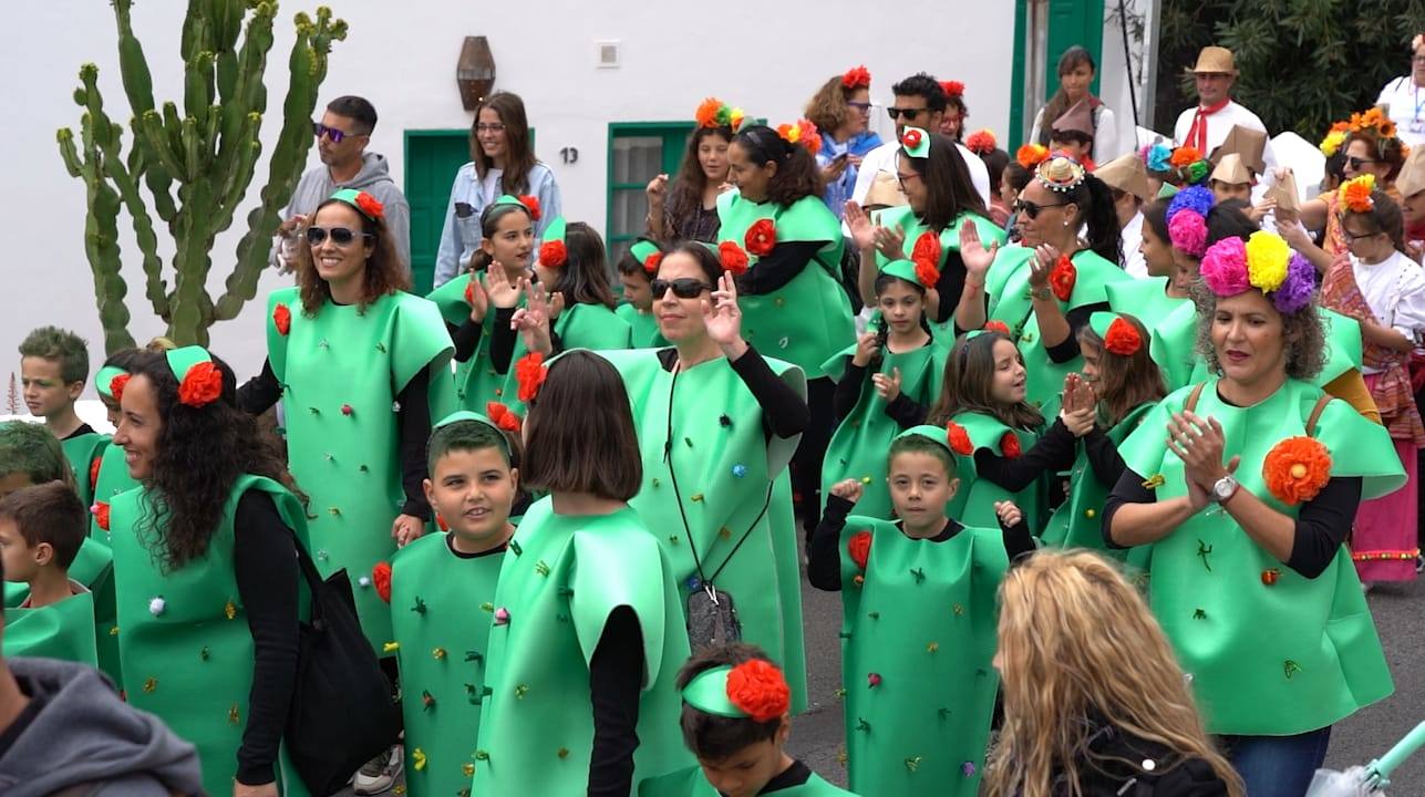 Haría celebra su carnaval inclusivo