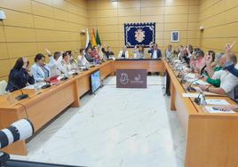 Todas las fuerzas políticas votaron a favor de la declaración institucional sobre las conexiones marítimas de Morro Jable.
