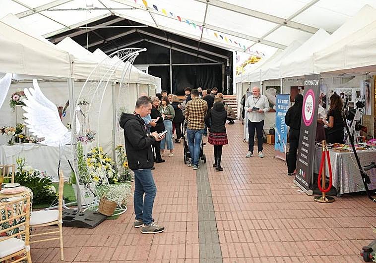 Veinte empresas de Ingenio y Carrizal participaron en Expofiesta.