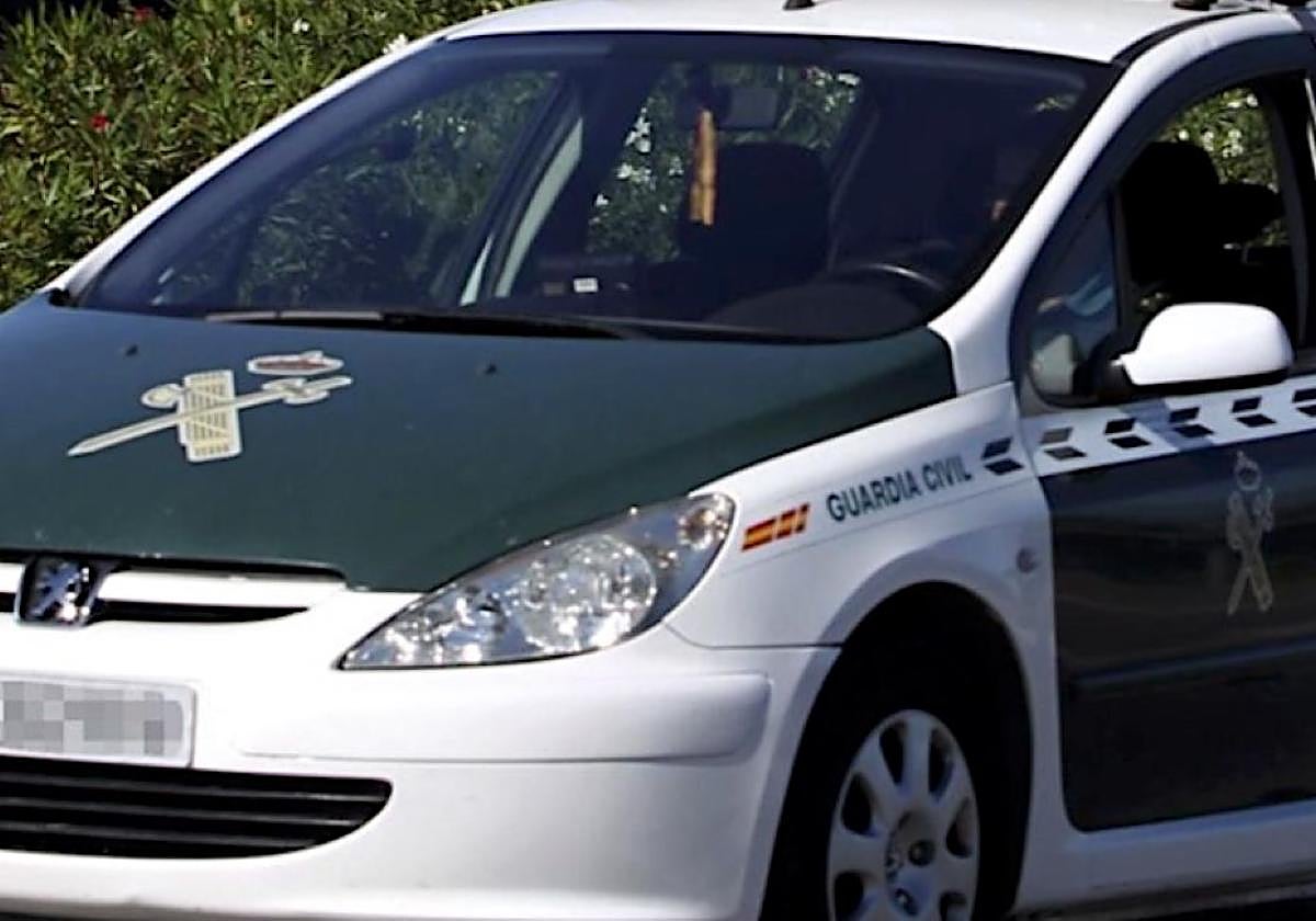 Un vehículo de la Guardia Civil.