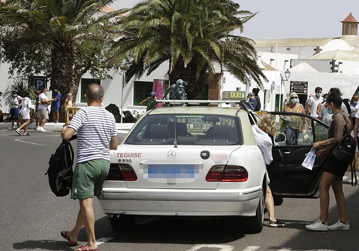Taxi en Teguise.