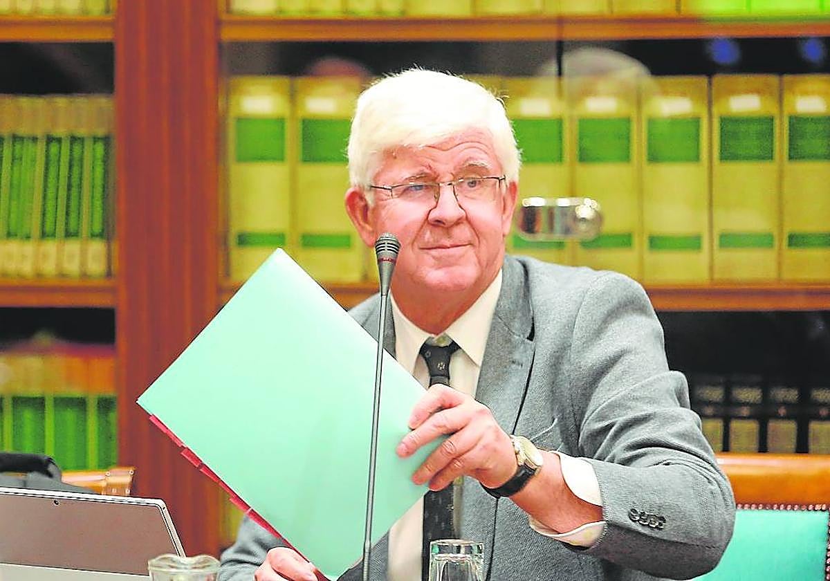 El presidente de la Audiencia de Cuentas de Canarias, Pedro Pacheco.