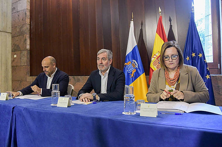 La reunión del Foro Canario de Inmigración tuvo lugar en la mañana de este miércoles.
