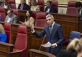 El consejero de Agricultura, Ganadería, Pesca y Soberanía Alimentaria del Gobierno de Canarias, Narvay Quintero.