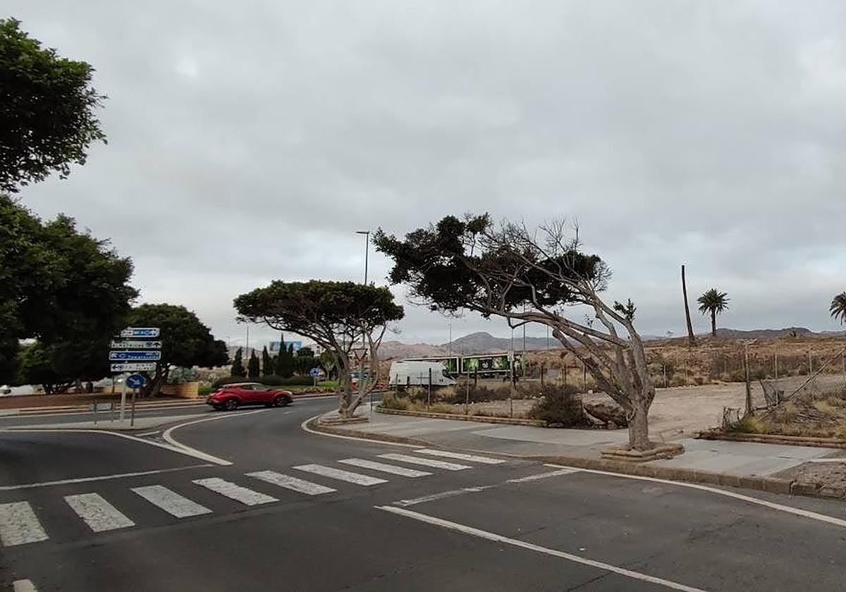 Imagen de la zona donde se proyectan las gasolineras.