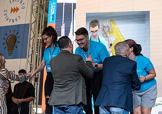 Imagen de la clausura del evento.