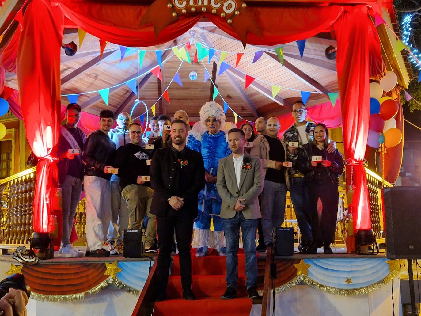 El carnaval de Telde se inaugura con el vibrante pregón de Arnaldo Ojeda