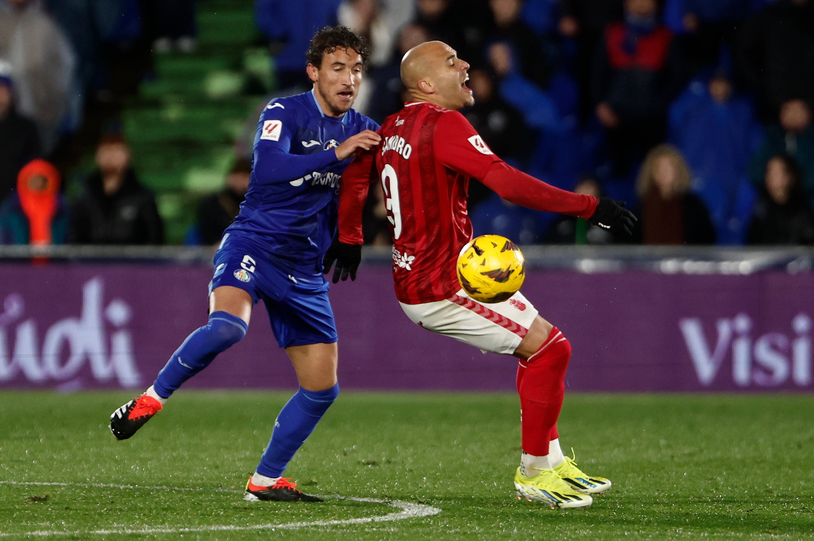 El Getafe-UD Las Palmas, en imágenes