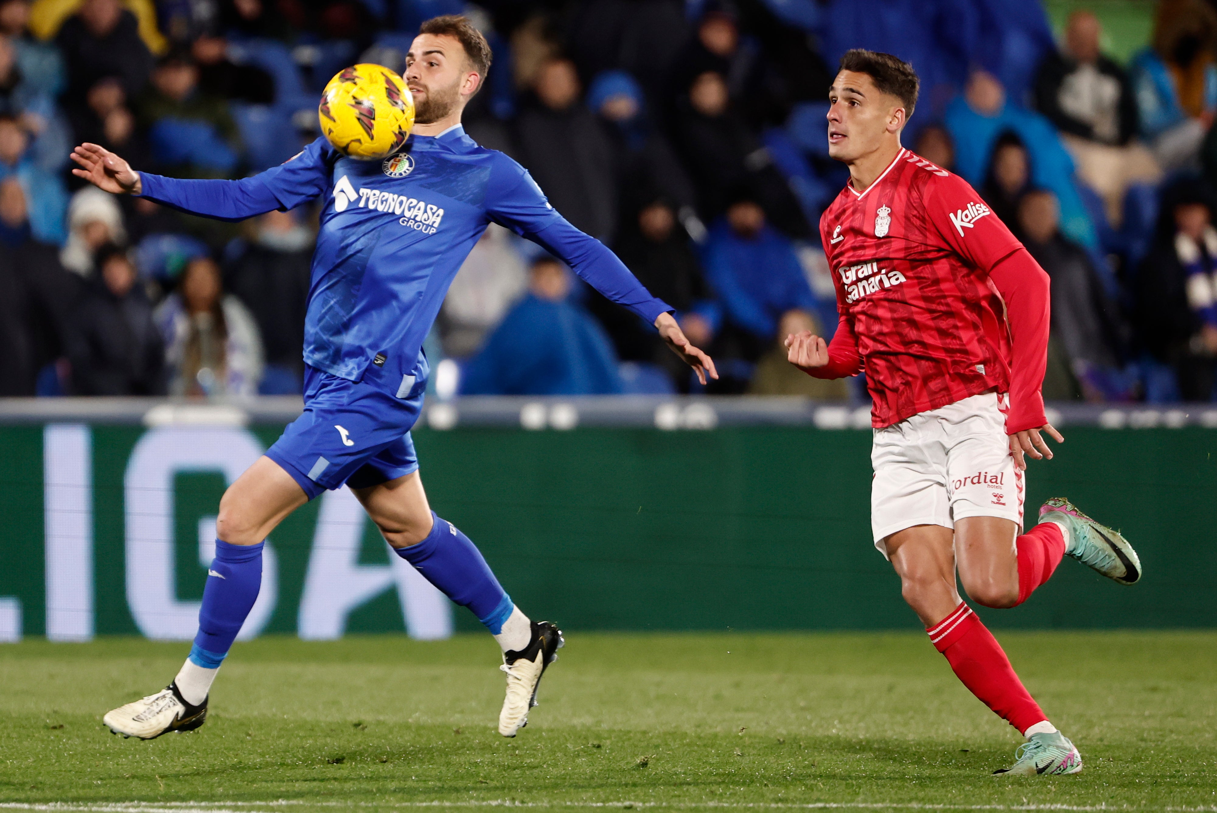 El Getafe-UD Las Palmas, en imágenes