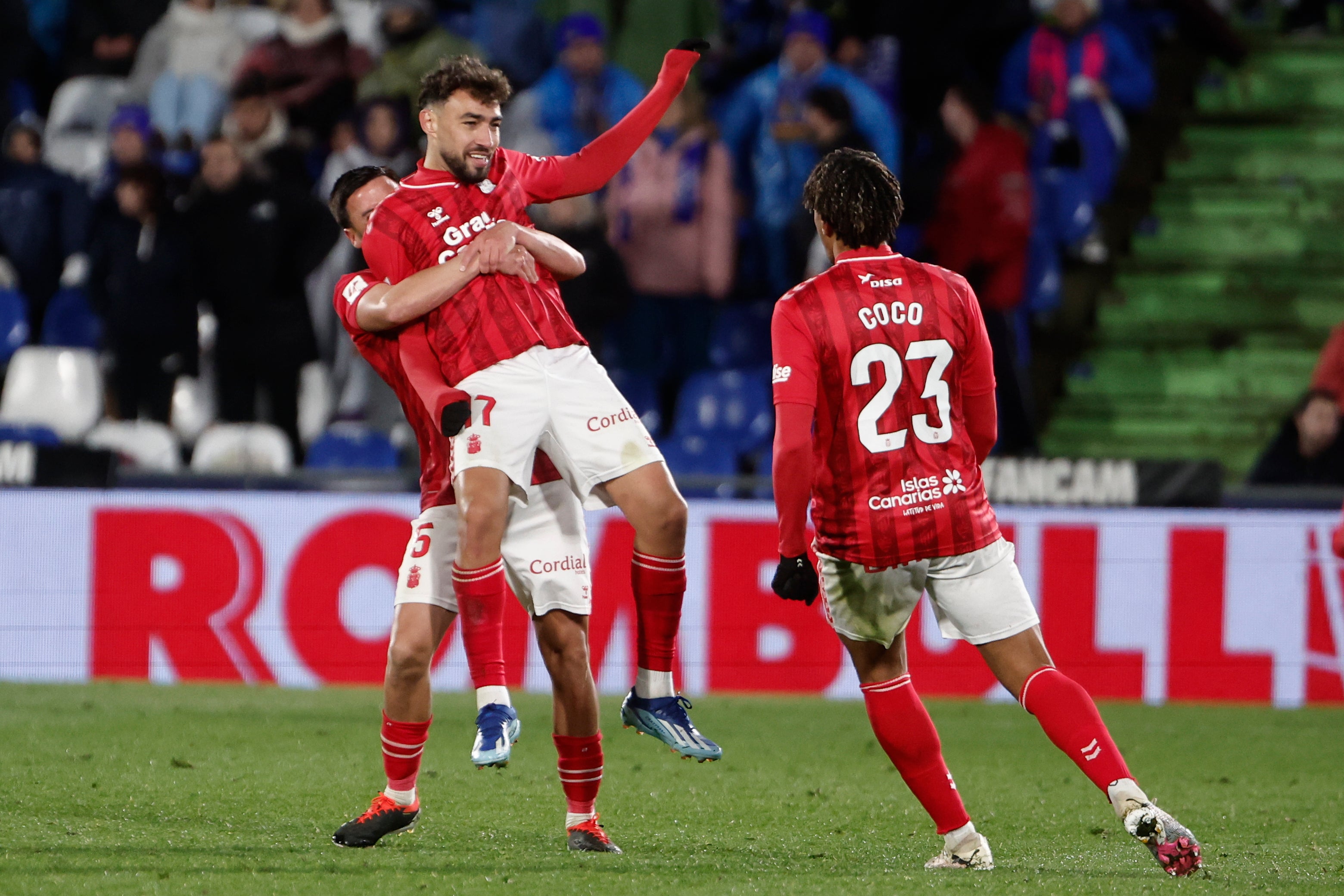 El Getafe-UD Las Palmas, en imágenes