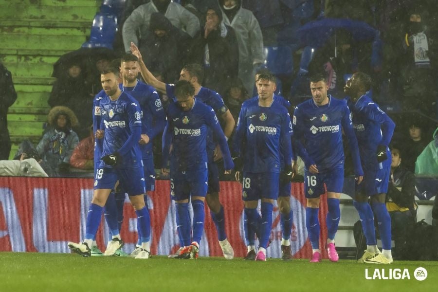 El Getafe-UD Las Palmas, en imágenes