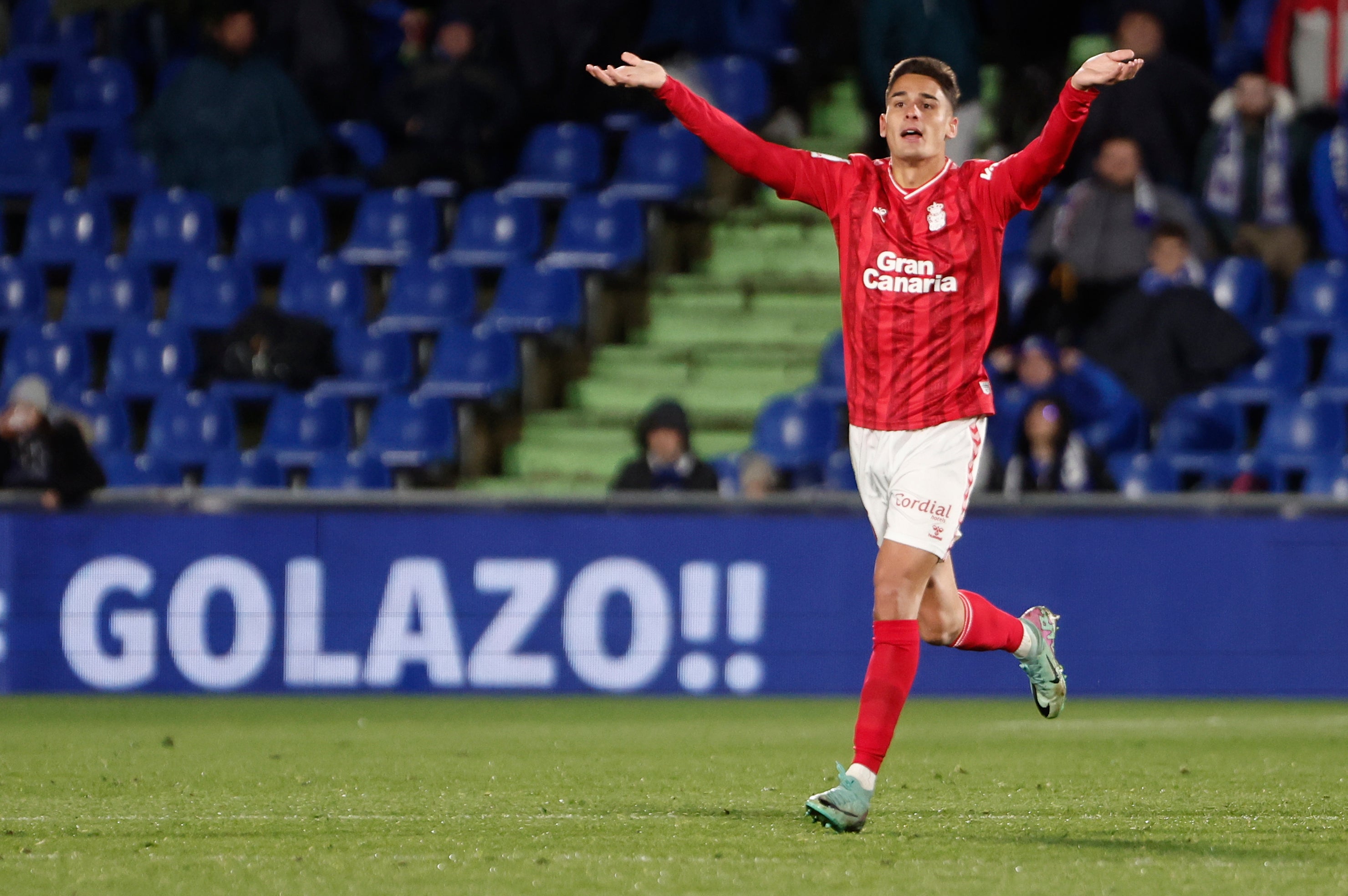 El Getafe-UD Las Palmas, en imágenes