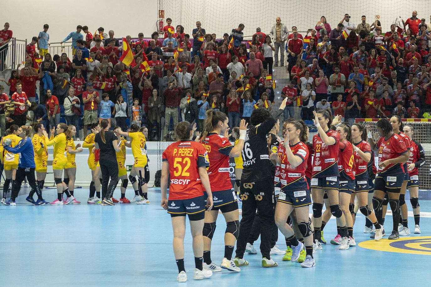 Lanzarote vibra con el pase de la selección española de balonmano al Campeonato de Europa