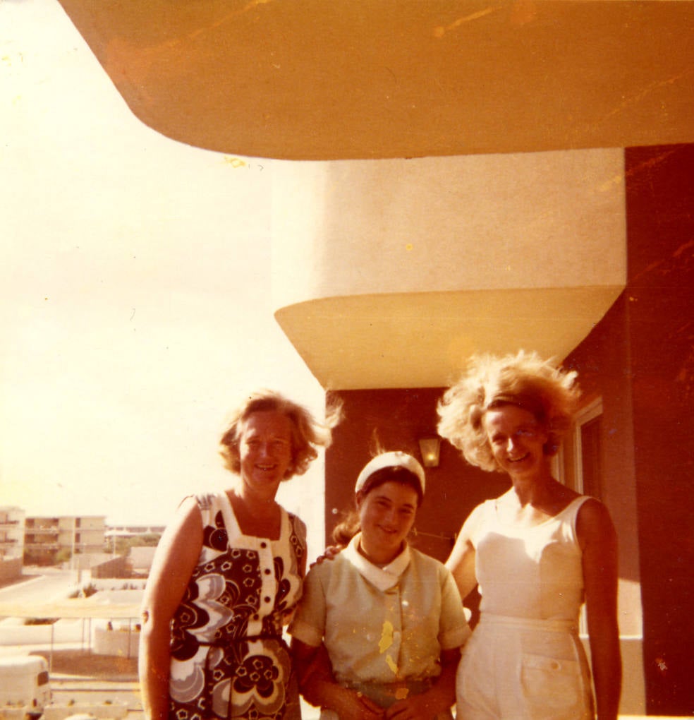 Una foto familiar del artista.