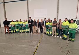 Presentación del dispositivo de limpieza para el carnaval de Telde 2024.