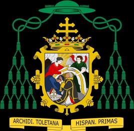 Escudo del Arzobispado de Toledo.