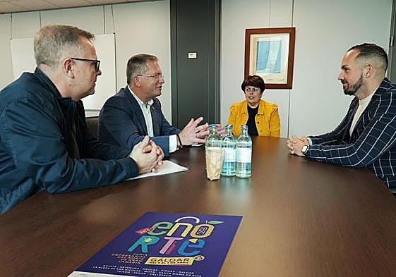 Alejandro Peñafiel, José Luis Rodríguez, Minerva Alonso y Julio Mateo.