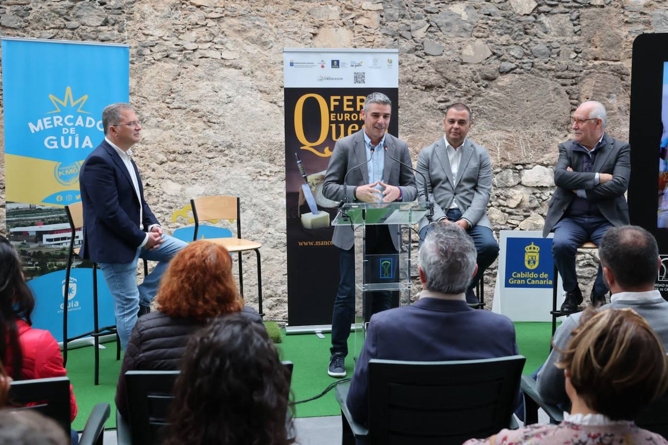 Las imágenes de la presentación de la Feria Europea del Queso en Guía