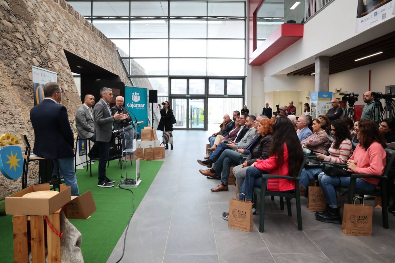 Las imágenes de la presentación de la Feria Europea del Queso en Guía