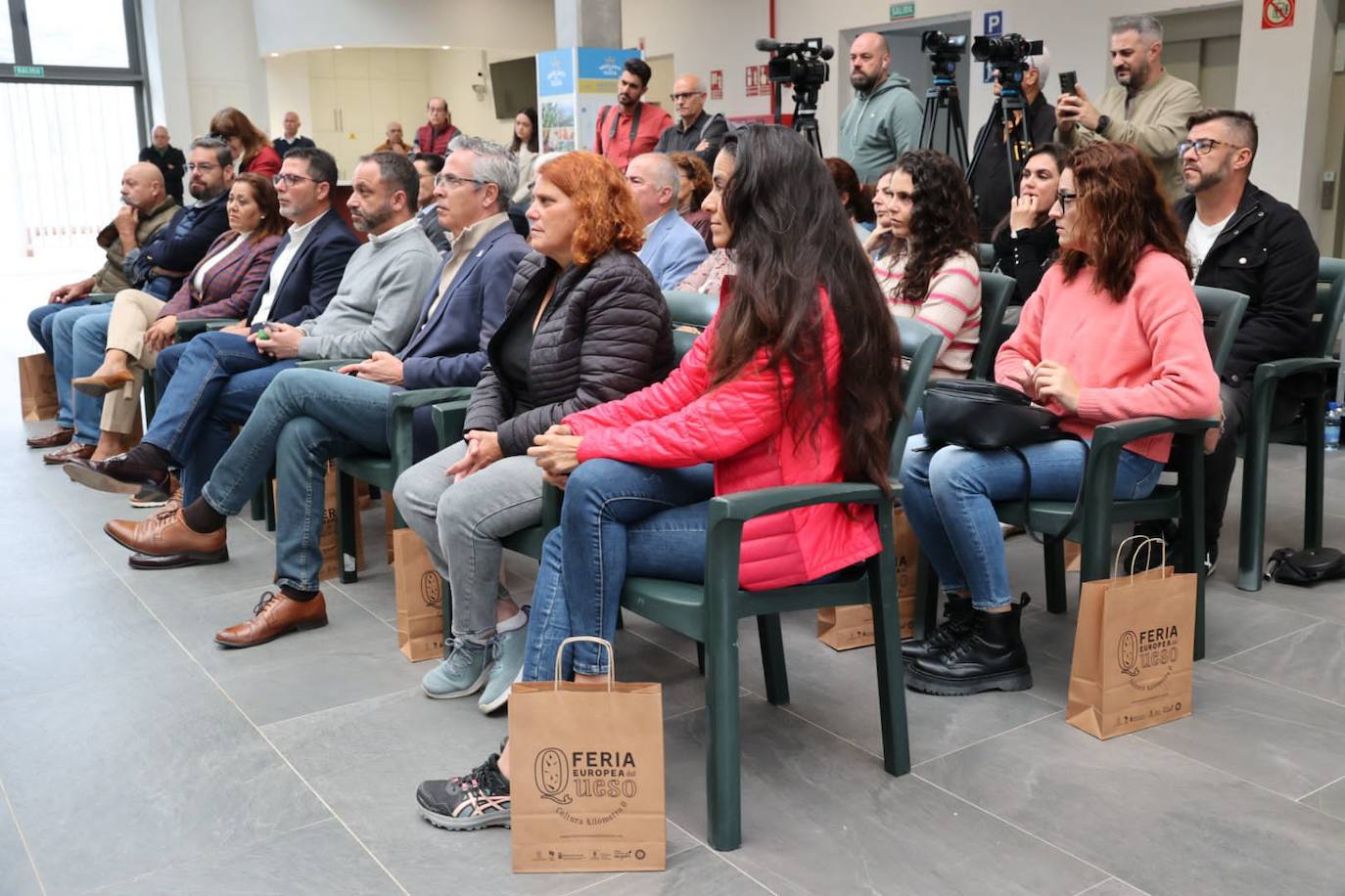 Las imágenes de la presentación de la Feria Europea del Queso en Guía