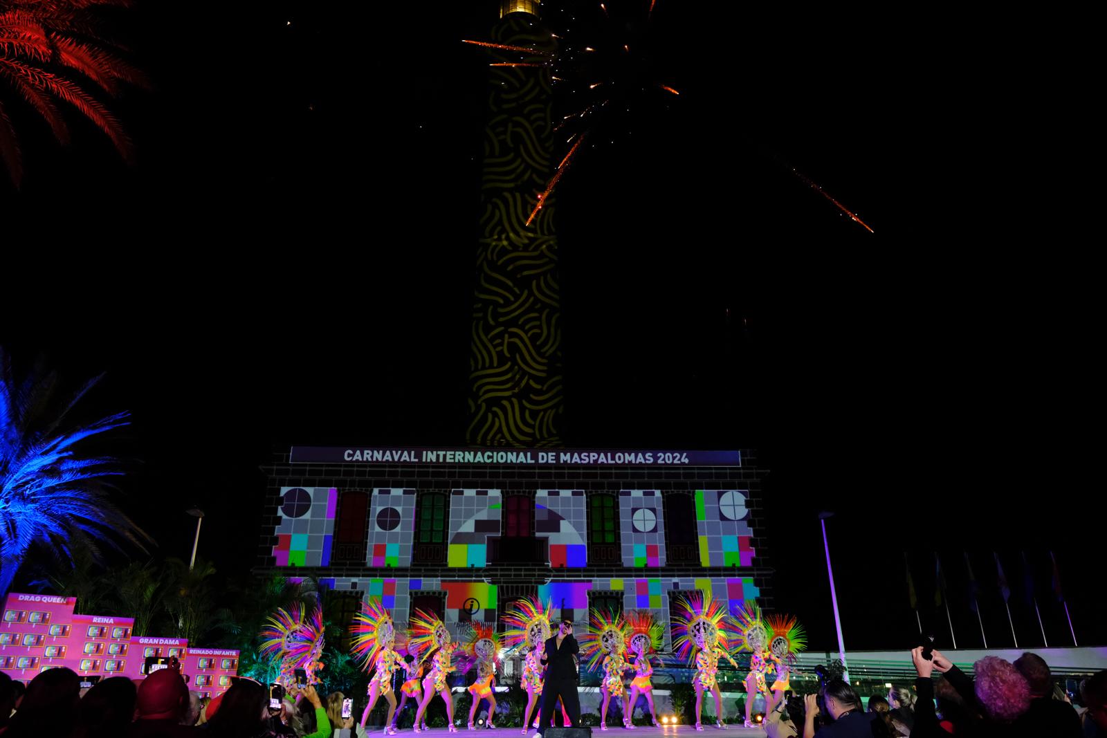 Magia y color para paladear el carnaval de Maspalomas