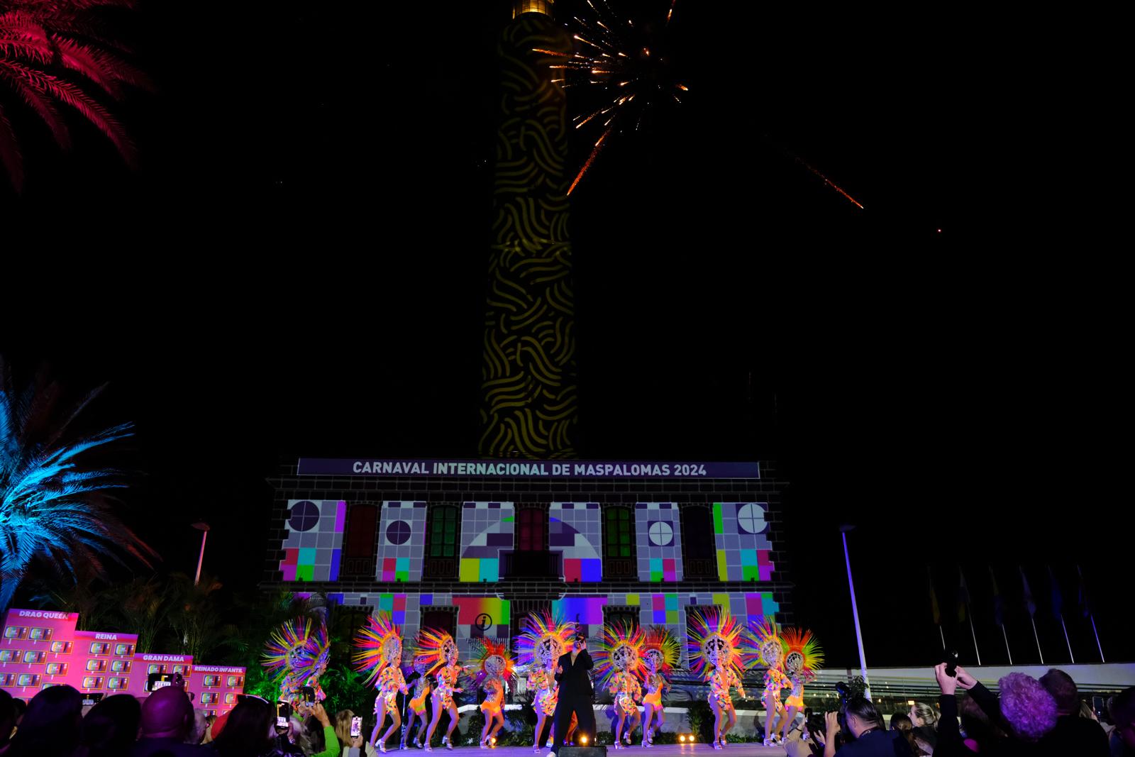 Magia y color para paladear el carnaval de Maspalomas