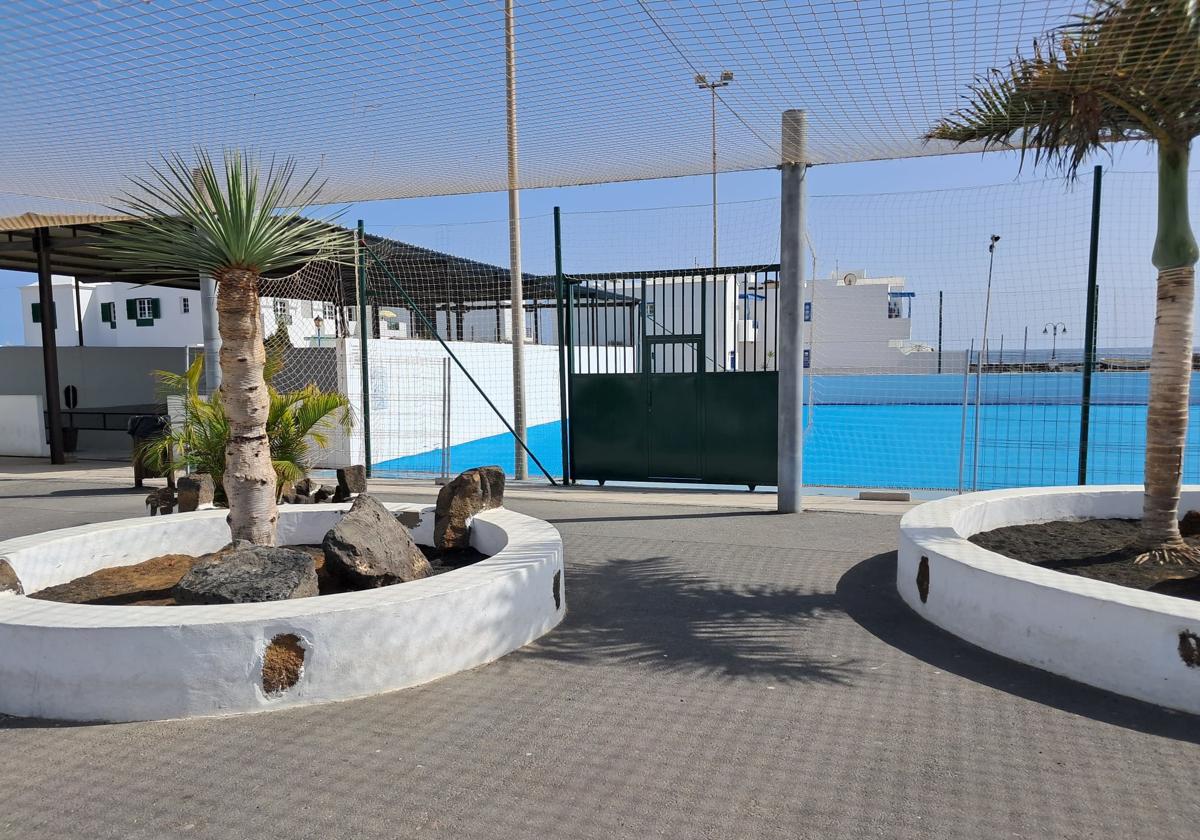 Mejorada la cancha de Punta Mujeres