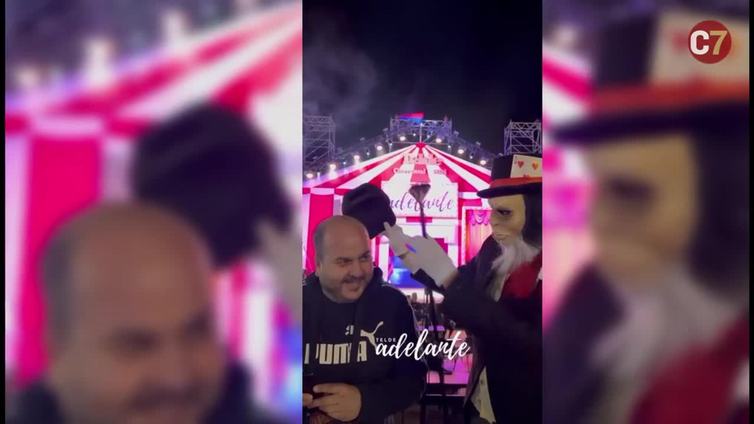 Sergio Ramos sorprende con su disfraz en el carnaval de Telde