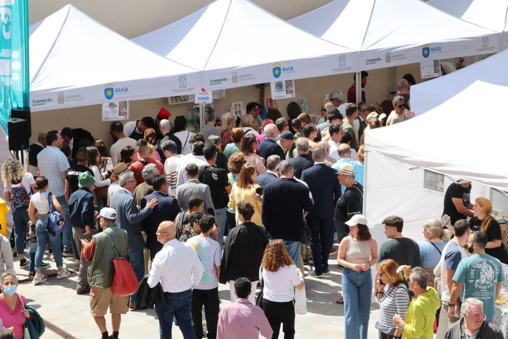 La Feria Europea del Queso en Guía, en imágenes