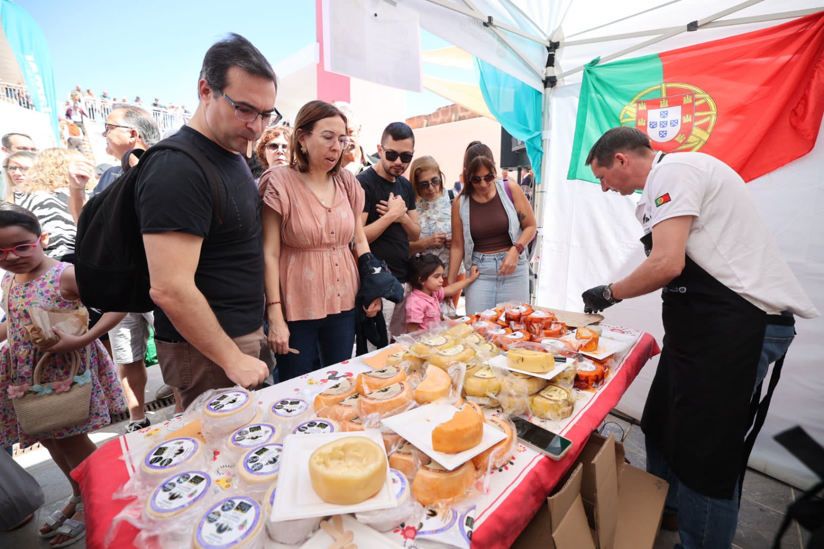 La Feria Europea del Queso en Guía, en imágenes