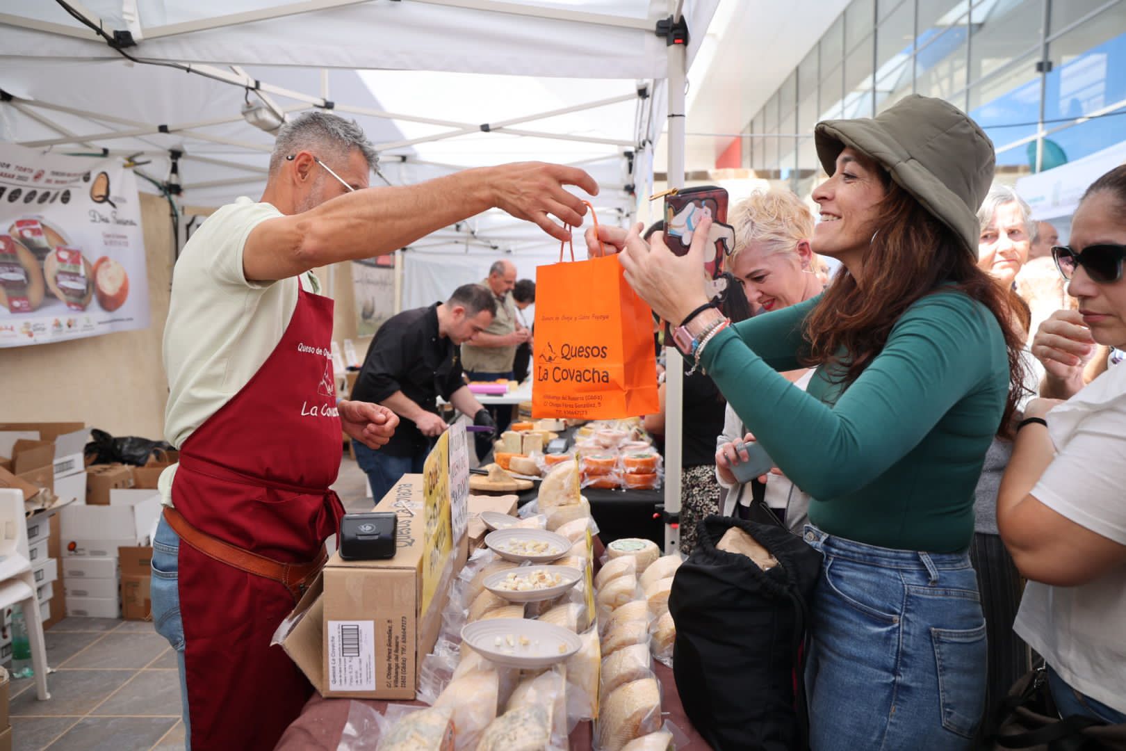 La Feria Europea del Queso en Guía, en imágenes