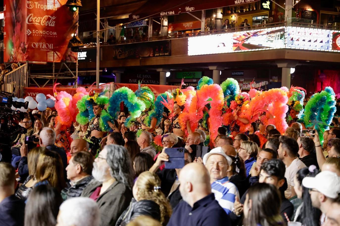 La gala de la reina del carnaval de Maspalomas, en imágenes