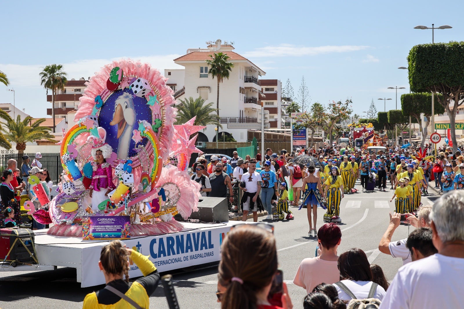 La Cabalgata Infantil de Maspalomas, en imágenes