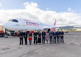 Iberia Express recibió ayer un premio en Los Rodeos que la acredita como aerolínea más puntual de Europa.