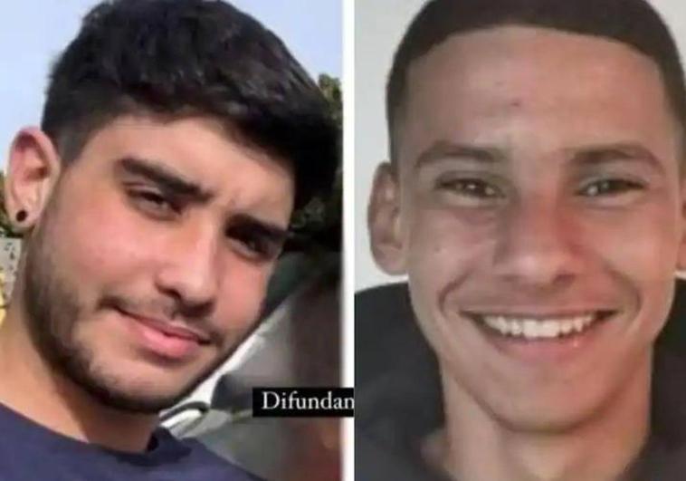 Imagen de Alejandro y Yassine, desaparecidos en El Confital.